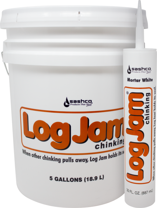 Sashco Log Jam chinking - 5 gal.